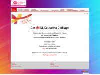 kfd-st-catharina-dinklage.de Webseite Vorschau