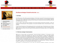 schachhochschule.de Webseite Vorschau