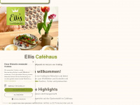 ellis-cafehaus.de Webseite Vorschau