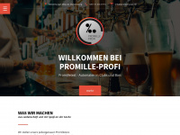 promille-profi.de Webseite Vorschau
