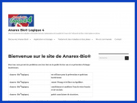 anarex-bio.fr Webseite Vorschau