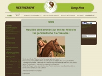 tiertherapie-henz.de Webseite Vorschau