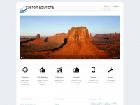 custom-solutions.ch Webseite Vorschau