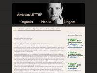 andreas-jetter.com Webseite Vorschau