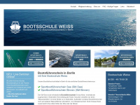 bootsschule-weiss.de Webseite Vorschau