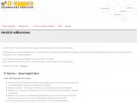 it-kappeln.de Webseite Vorschau