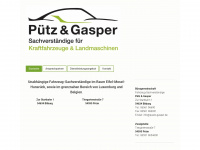 puetz-gasper.de Webseite Vorschau