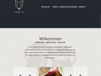 foxis.at Webseite Vorschau