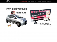 pkw-werbesystem.de Webseite Vorschau