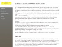 dramatikerfestival.at Webseite Vorschau