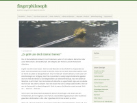 fingerphilosoph.wordpress.com Webseite Vorschau