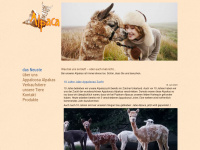 jabe-alpaca.ch Webseite Vorschau