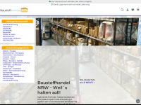 baustoffhandel-nrw.de Webseite Vorschau