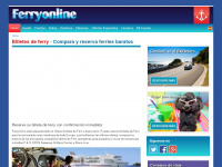 ferryonline.es Webseite Vorschau