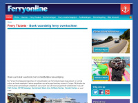 ferryonline.be Webseite Vorschau