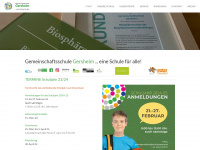 gemeinschaftsschule-gersheim.de Webseite Vorschau