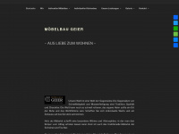 moebelbau-geier.com Webseite Vorschau