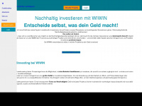 wiwin.de Webseite Vorschau
