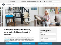 handicare-monte-escaliers.fr Webseite Vorschau
