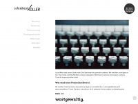 schreiberei-koller.ch Webseite Vorschau