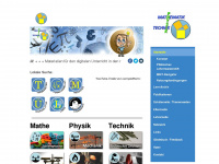mathe-physik-technik.de Webseite Vorschau