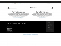 zwicky-kanalreinigungen.ch Webseite Vorschau
