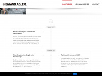 henning-adler.de Webseite Vorschau