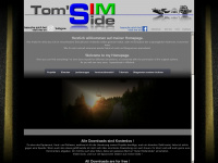 toms-sim-side.de Webseite Vorschau