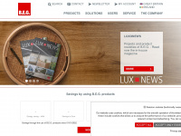 beg-luxomat.com Webseite Vorschau