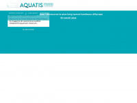 aquatis.ch Webseite Vorschau