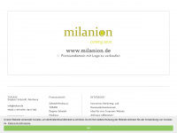 milanion.de Webseite Vorschau