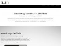twin-hosting.de Webseite Vorschau