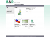 b-r-handel.ch Webseite Vorschau