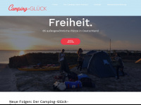 campingglueck.de Webseite Vorschau