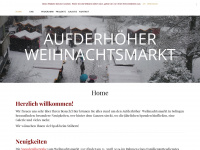 aufderhoeher-weihnachtsmarkt.de Webseite Vorschau