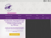 massage-by-melissa.de Webseite Vorschau