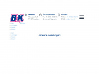 bk-lack.de Webseite Vorschau