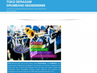 tokoseragamdrumband.com Webseite Vorschau