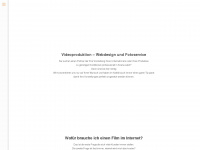 videofux.de Webseite Vorschau