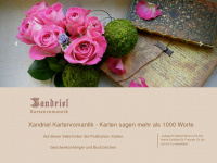 xandriel.ch Webseite Vorschau