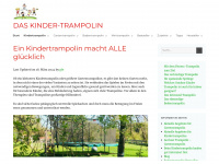 kinder-trampolin-kaufen.de Webseite Vorschau