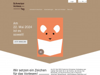 schweizervorlesetag.ch Webseite Vorschau