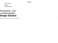 senger-starlack.de Webseite Vorschau