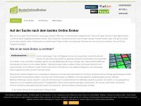 besteonlinebroker.net Webseite Vorschau