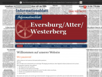 eversburger-infoblatt.de Webseite Vorschau