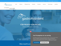 gastroassistent.at Webseite Vorschau