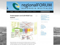 regionalforum-nrw.de Webseite Vorschau