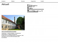 fkn-kunstakademie.de Webseite Vorschau
