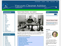 vacuum-cleaner-advisor.com Webseite Vorschau
