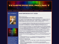 temperierung.net Webseite Vorschau